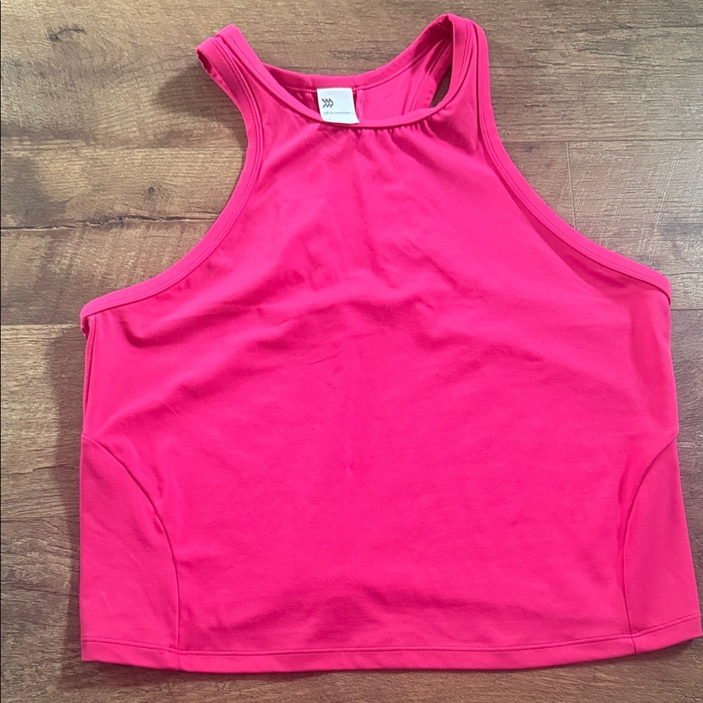 All in Motion Fuchsia Sleeveless Top